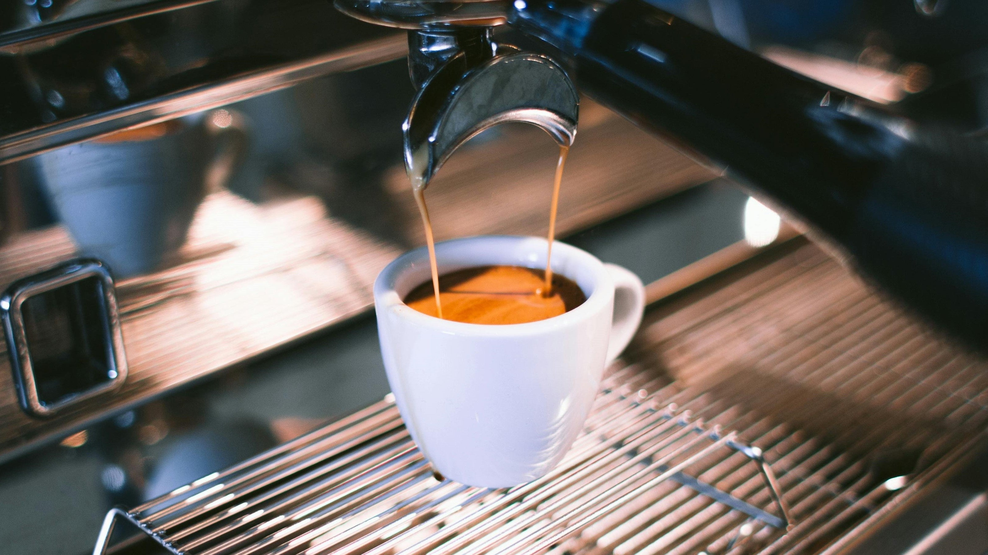 Le meilleur espresso Covalent extrait par une machine espresso