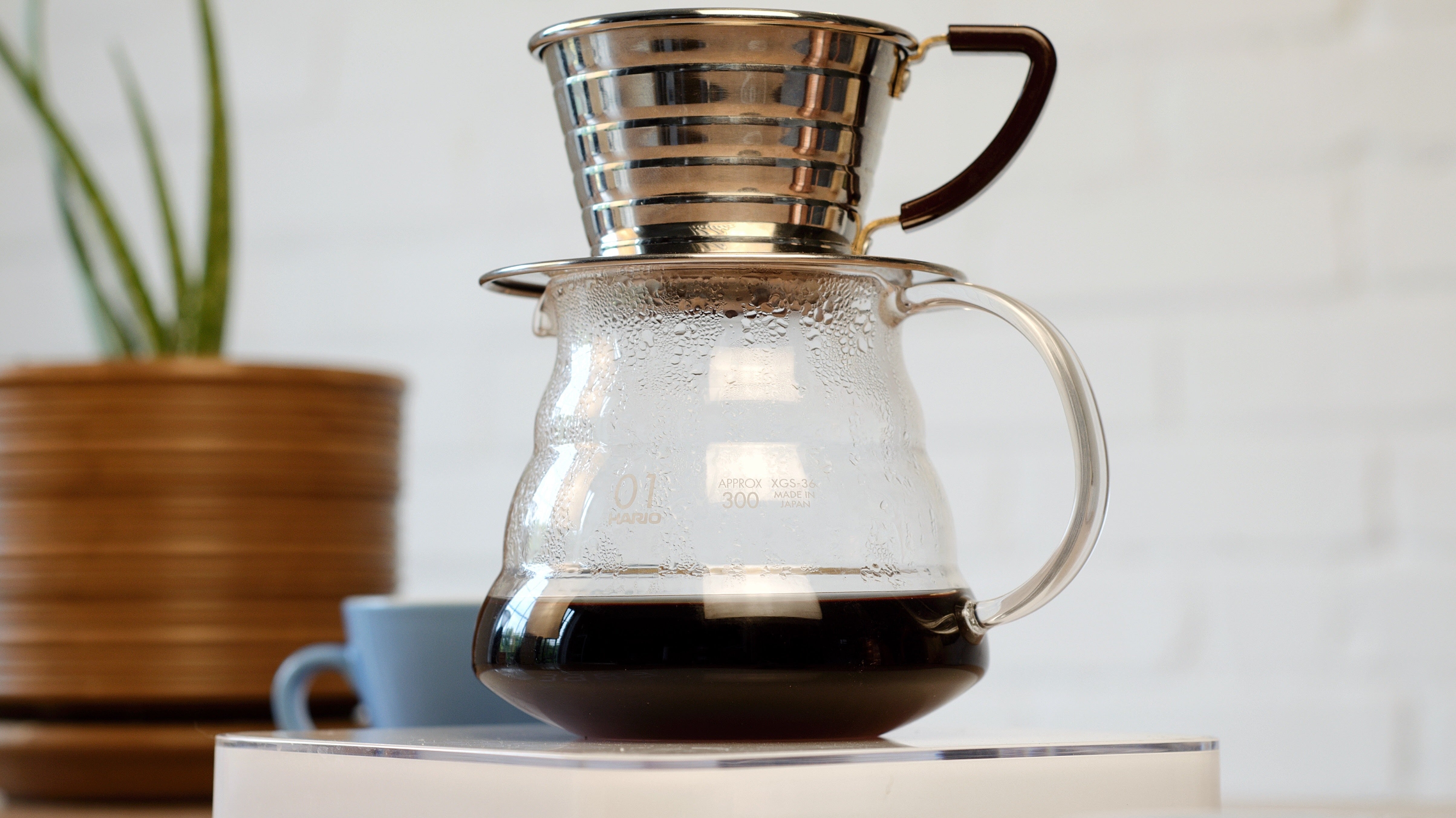 Café de spécialité préparé en filtre