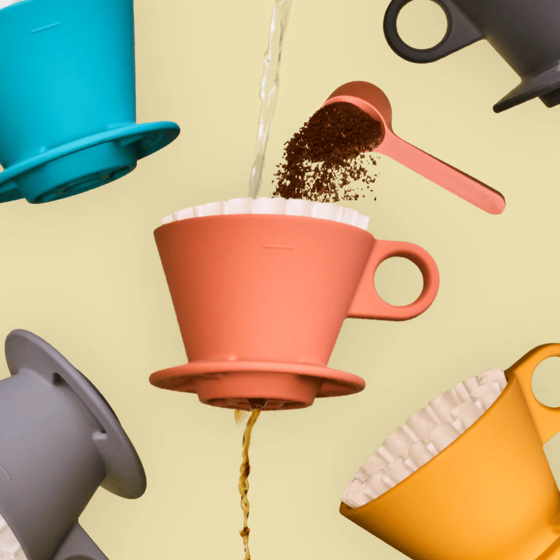 Dwell Dripper multiples couleurs