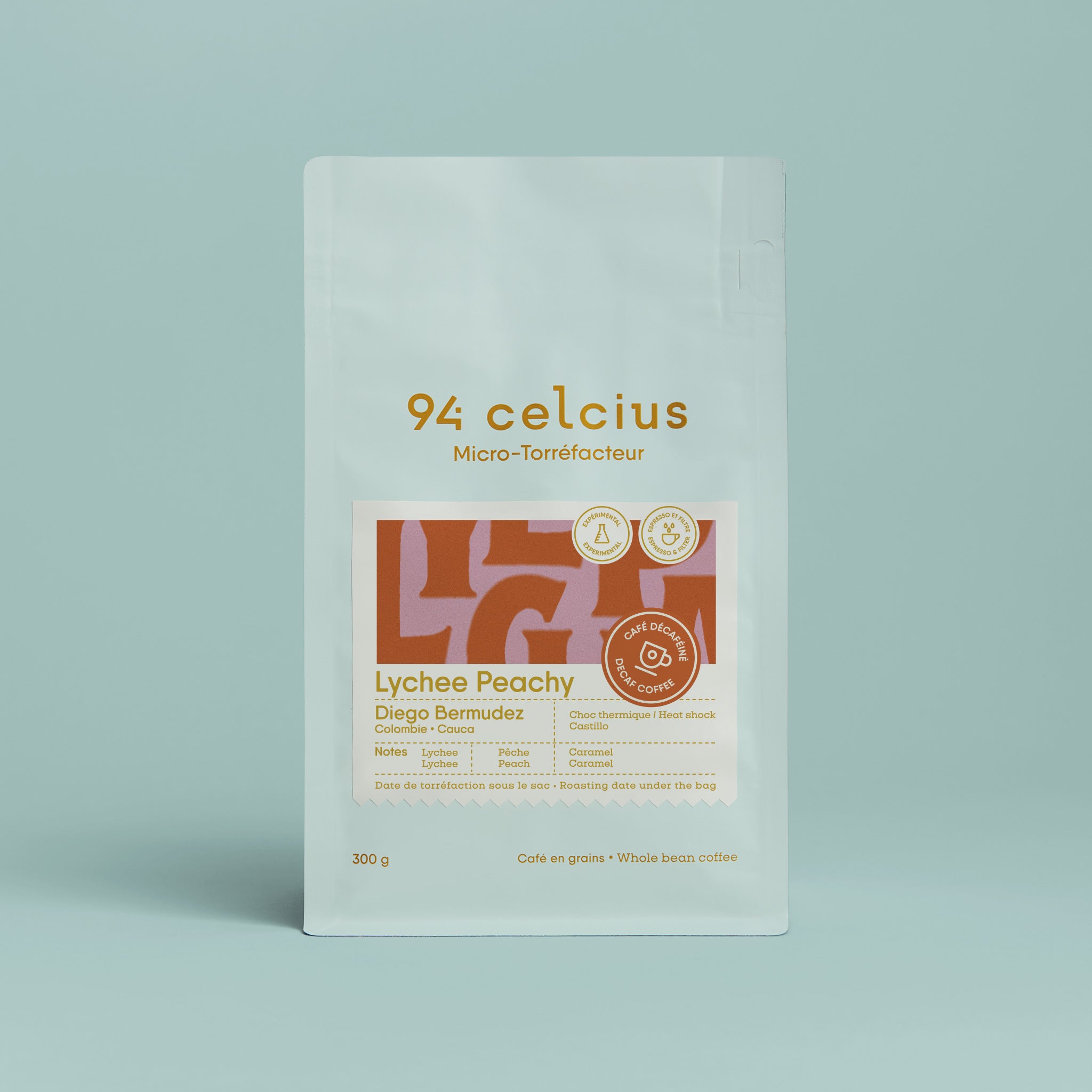 *Decaf* Lychee Peachy - Colombie - 94Celcius