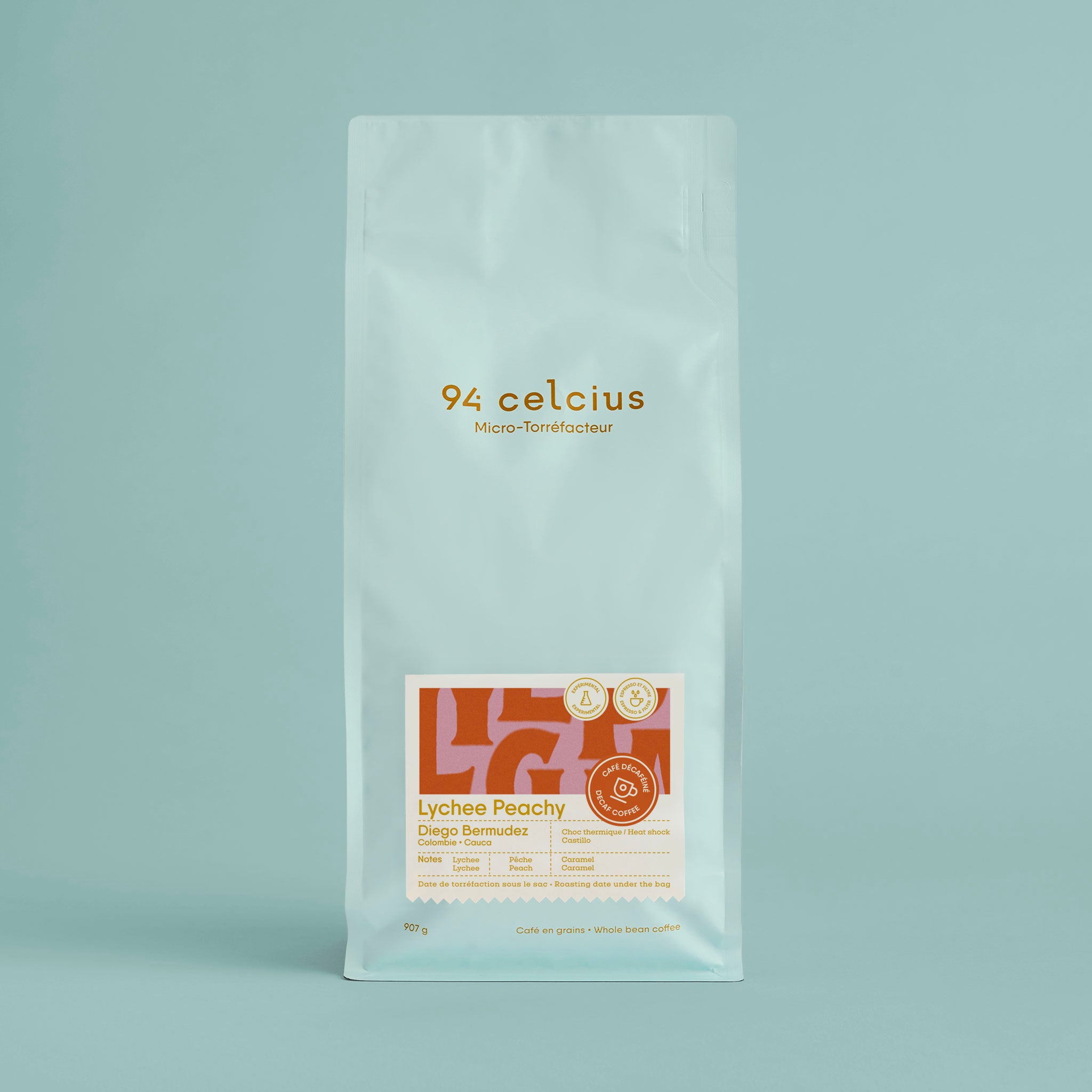 *Decaf* Lychee Peachy - Colombie - 94Celcius