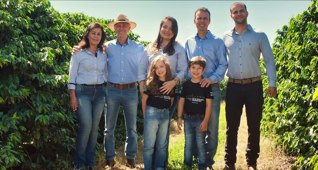 Café du brésil par la famille Barbosa