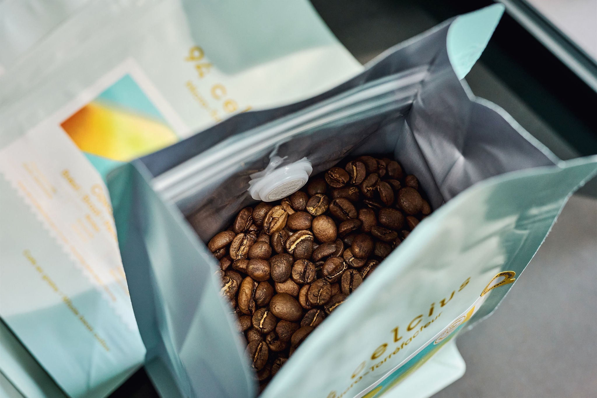 Torréfaction de café clair 