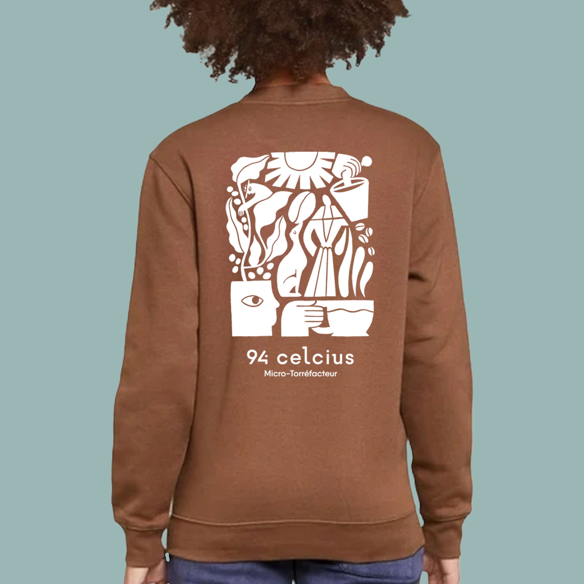 Crewneck par le torréfacteur 94 celcius