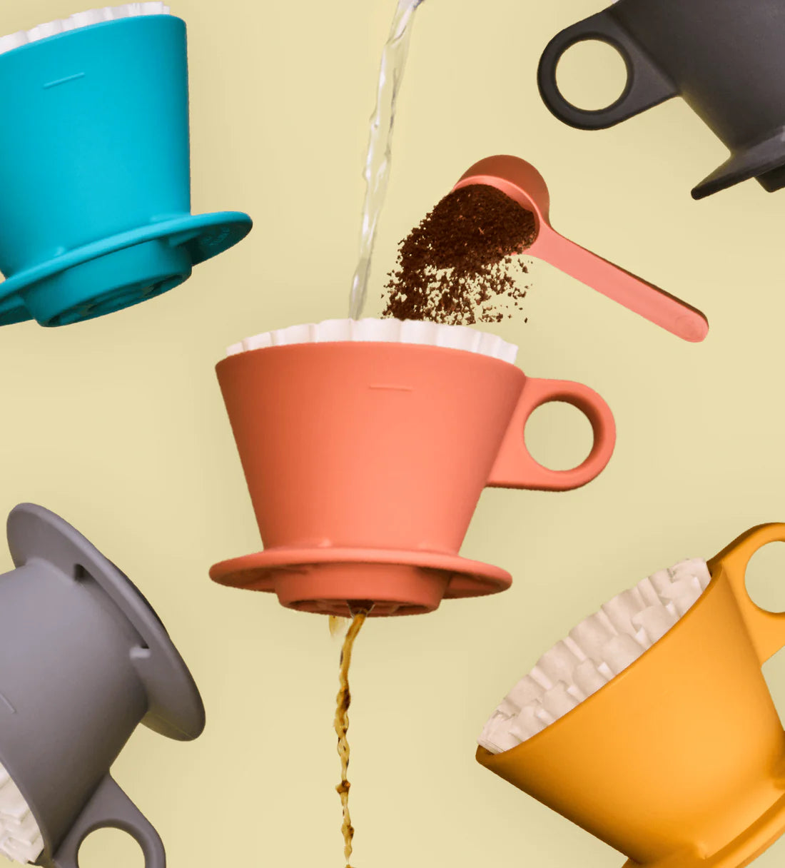 Dwell Dripper multiples couleurs