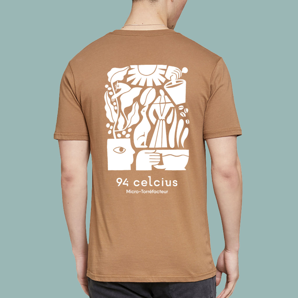 T-shirt par le torréfacteur 94 celcius