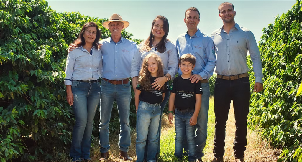 Café du brésil par la famille Barbosa