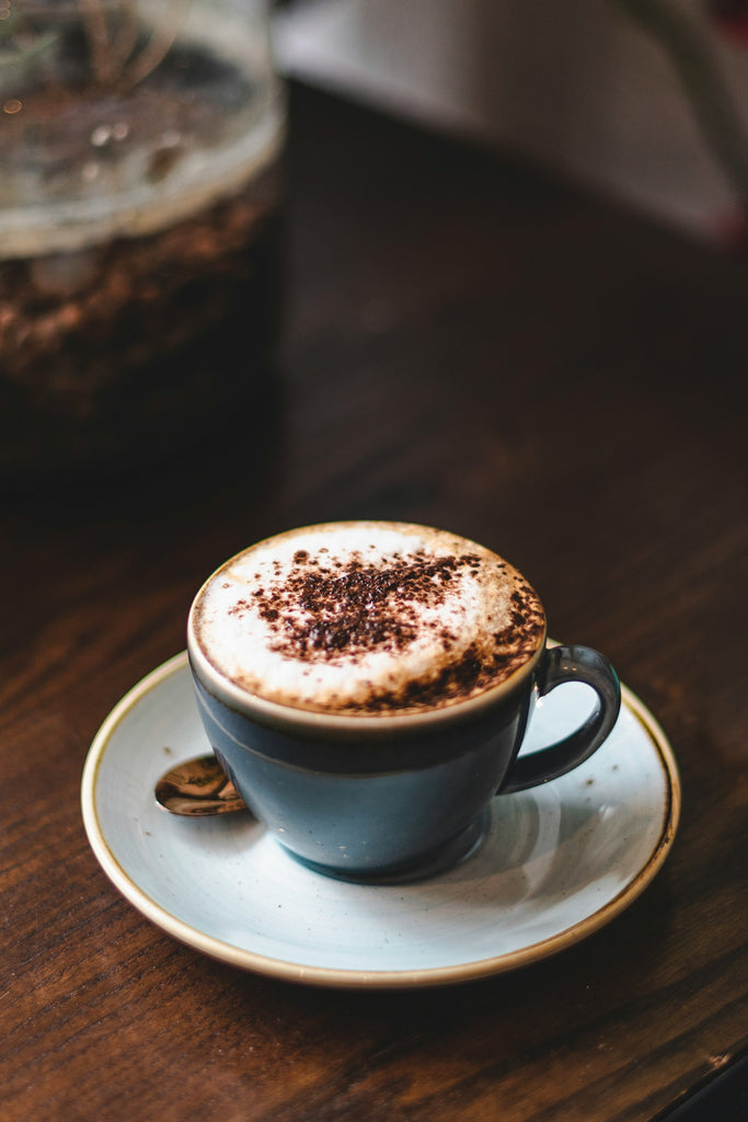 Cappucino freddo avec cacao