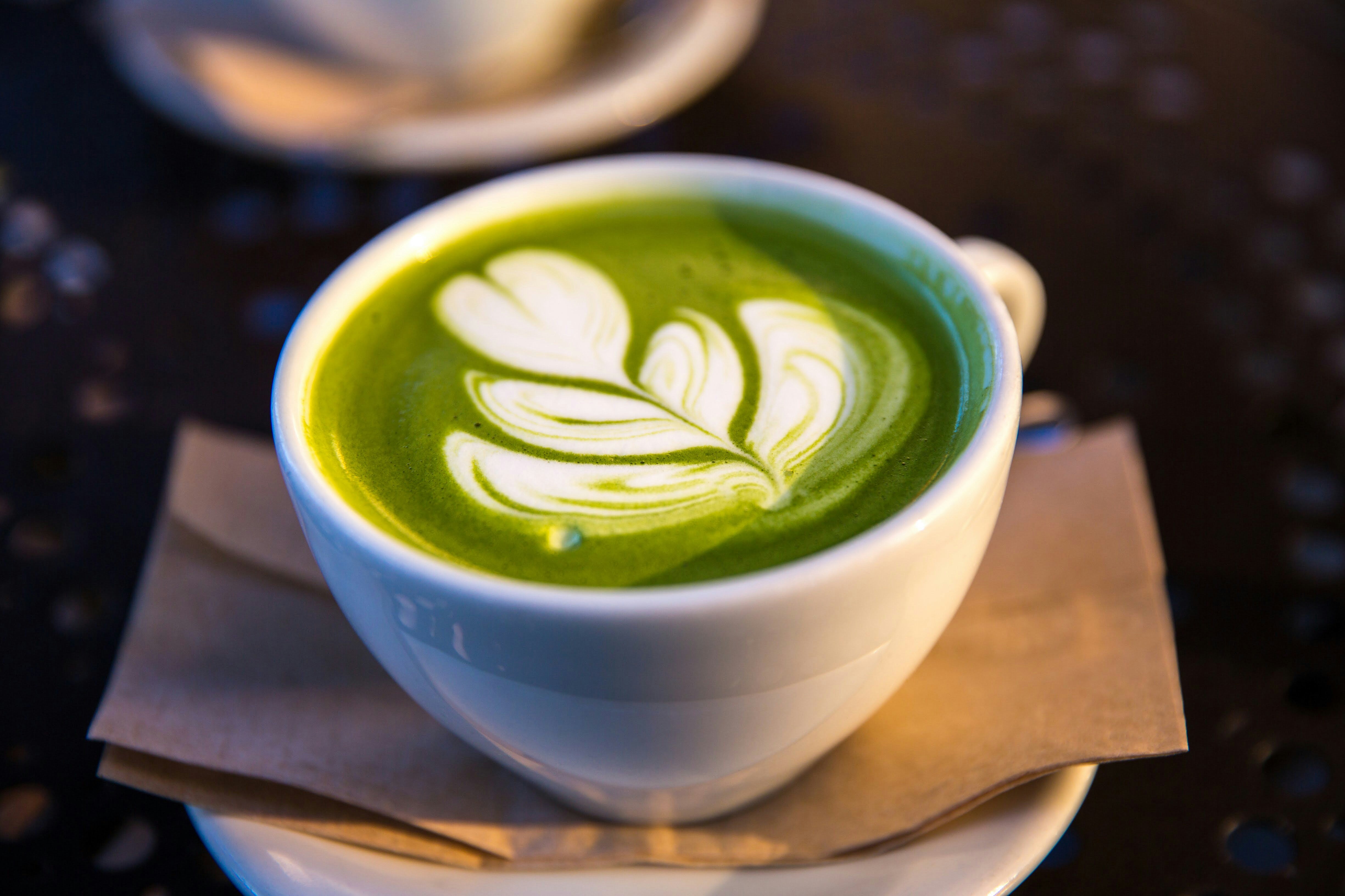 Matcha latté avoine
