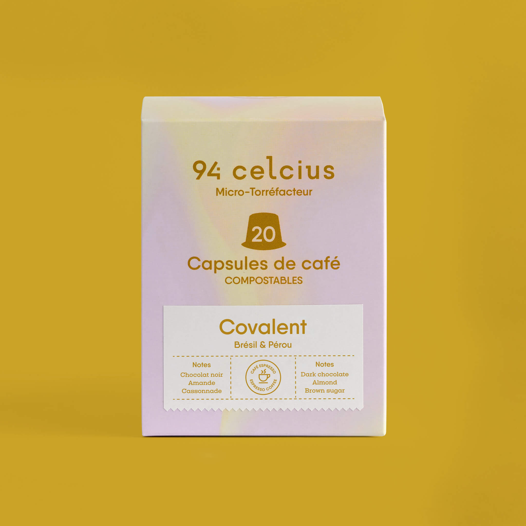 Specialty coffee pods